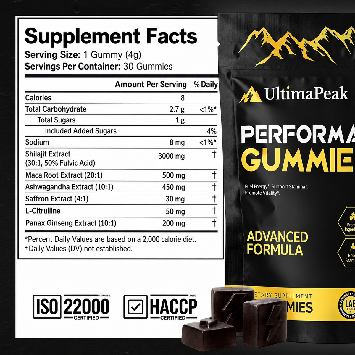 UltimaPeak Intimacy Gummies for Men (SUB)